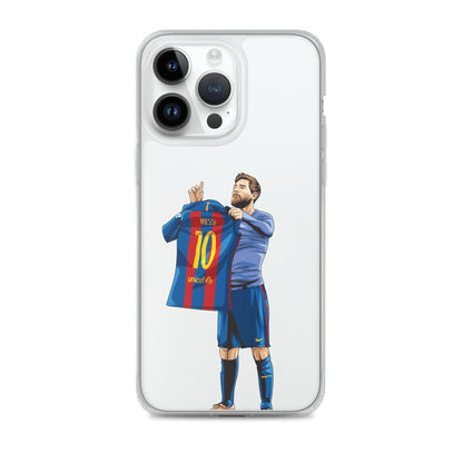 El Clasico Iconic Messi Celebration Clear Case for iPhone®