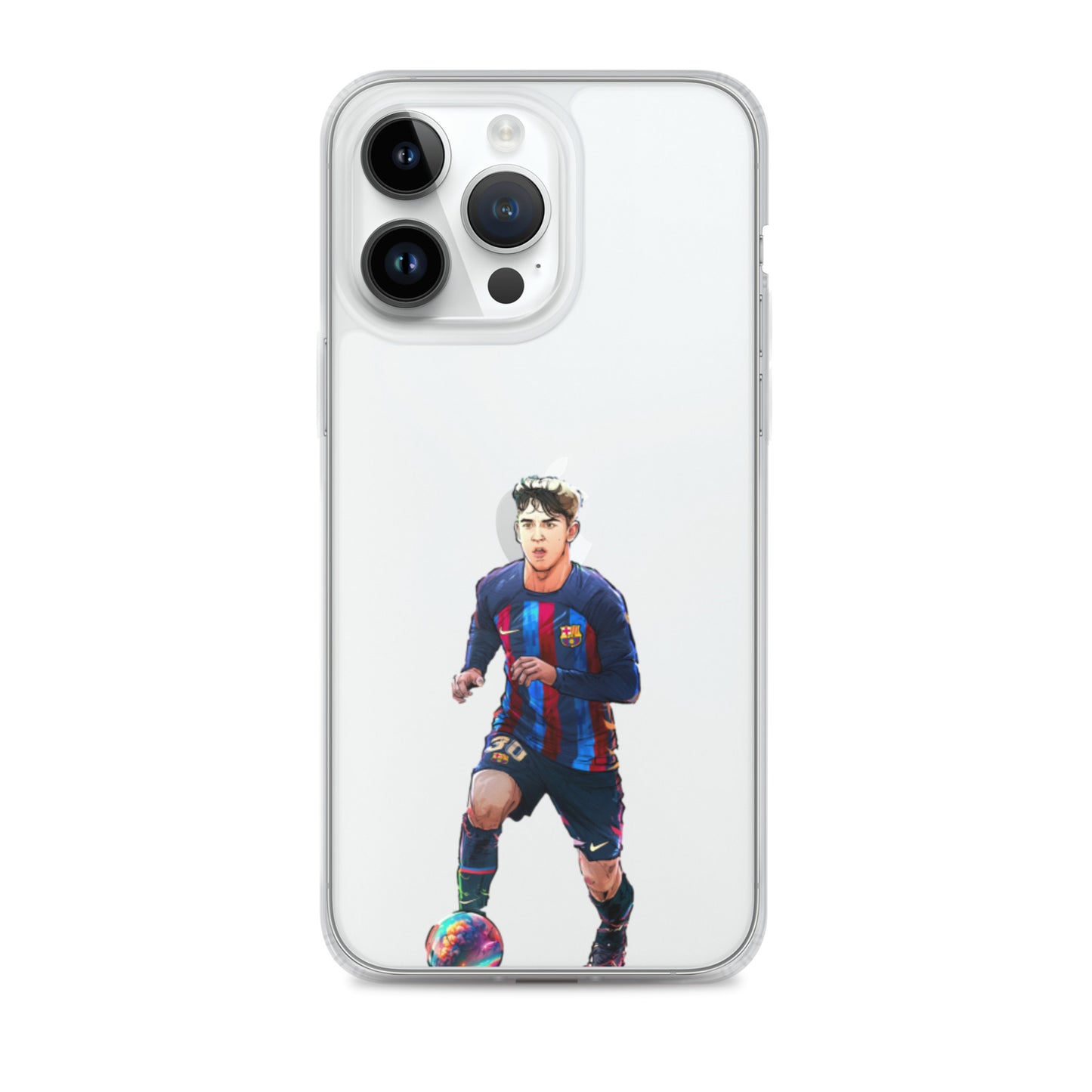 Gavi Barcelona Clear Case for iPhone®