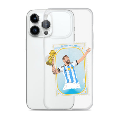 Messi's Lucky stamp ARG Clear Case for iPhone® - The 90+ Minute