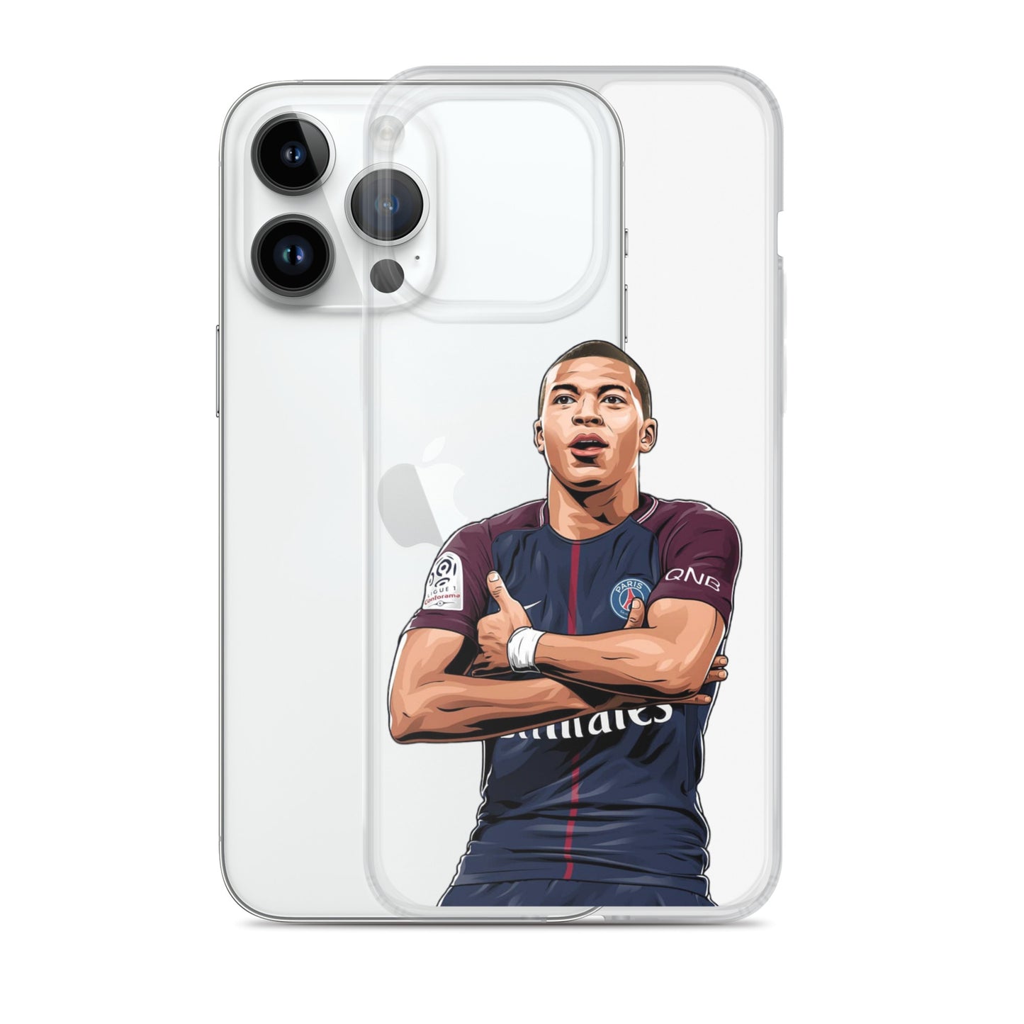 Mbappe Goal Celebration Clear Case for iPhone®