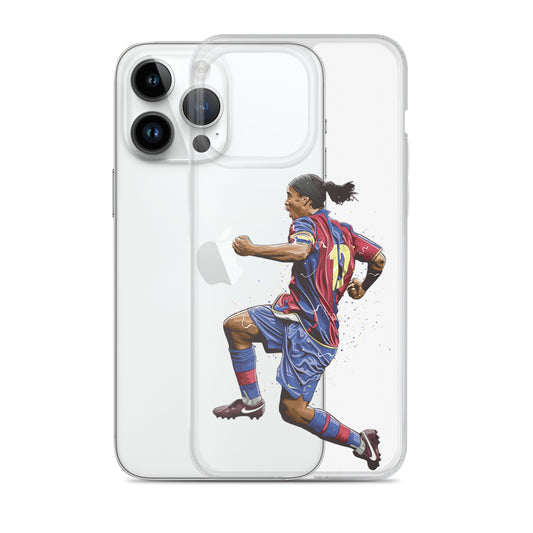 Ronaldinho Barca Clear Case for iPhone®