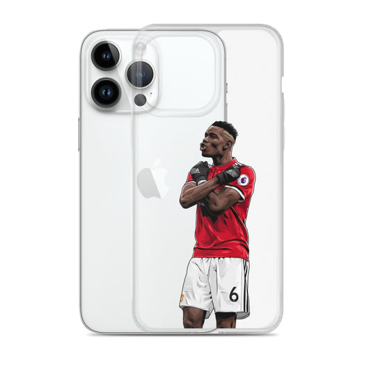 Pogba United #6 Clear Case for iPhone®