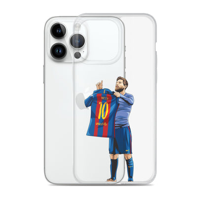 El Clasico Iconic Messi Celebration Clear Case for iPhone®