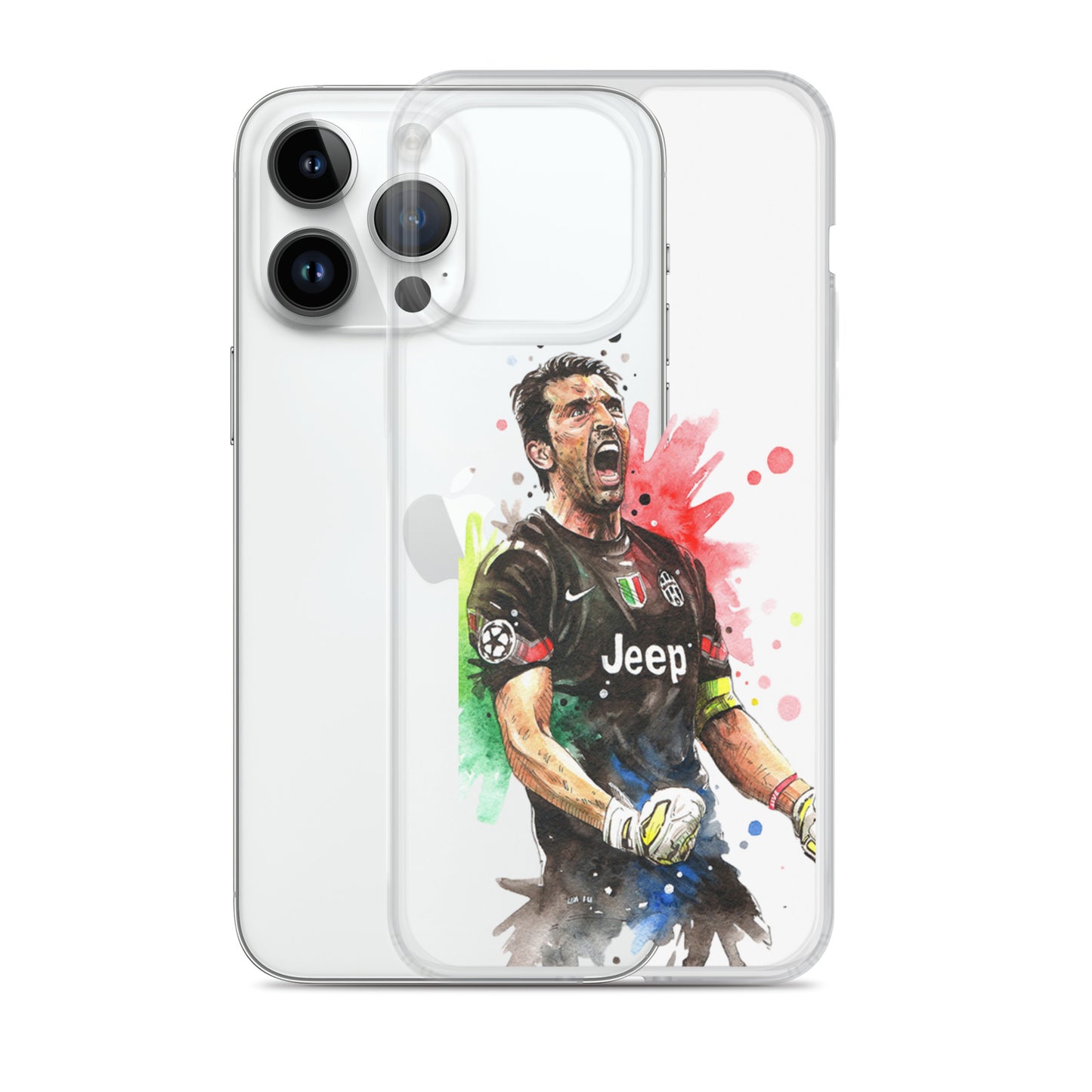 Buffon Juventus Vintage Clear Case for iPhone®