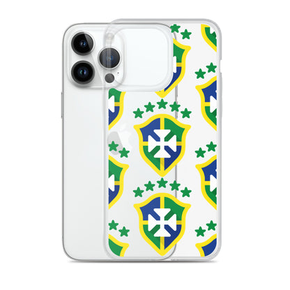 Brazil Crest Clear Case for iPhone®