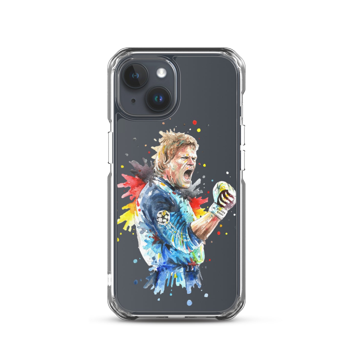 Germany Oliver Kahn Vintage Clear Case for iPhone® - The 90+ Minute