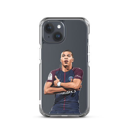Mbappe Goal Celebration Clear Case for iPhone®