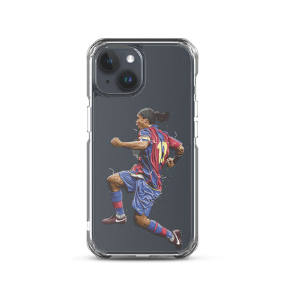 Ronaldinho Barca Clear Case for iPhone®