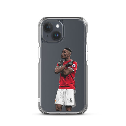 Pogba United #6 Clear Case for iPhone®