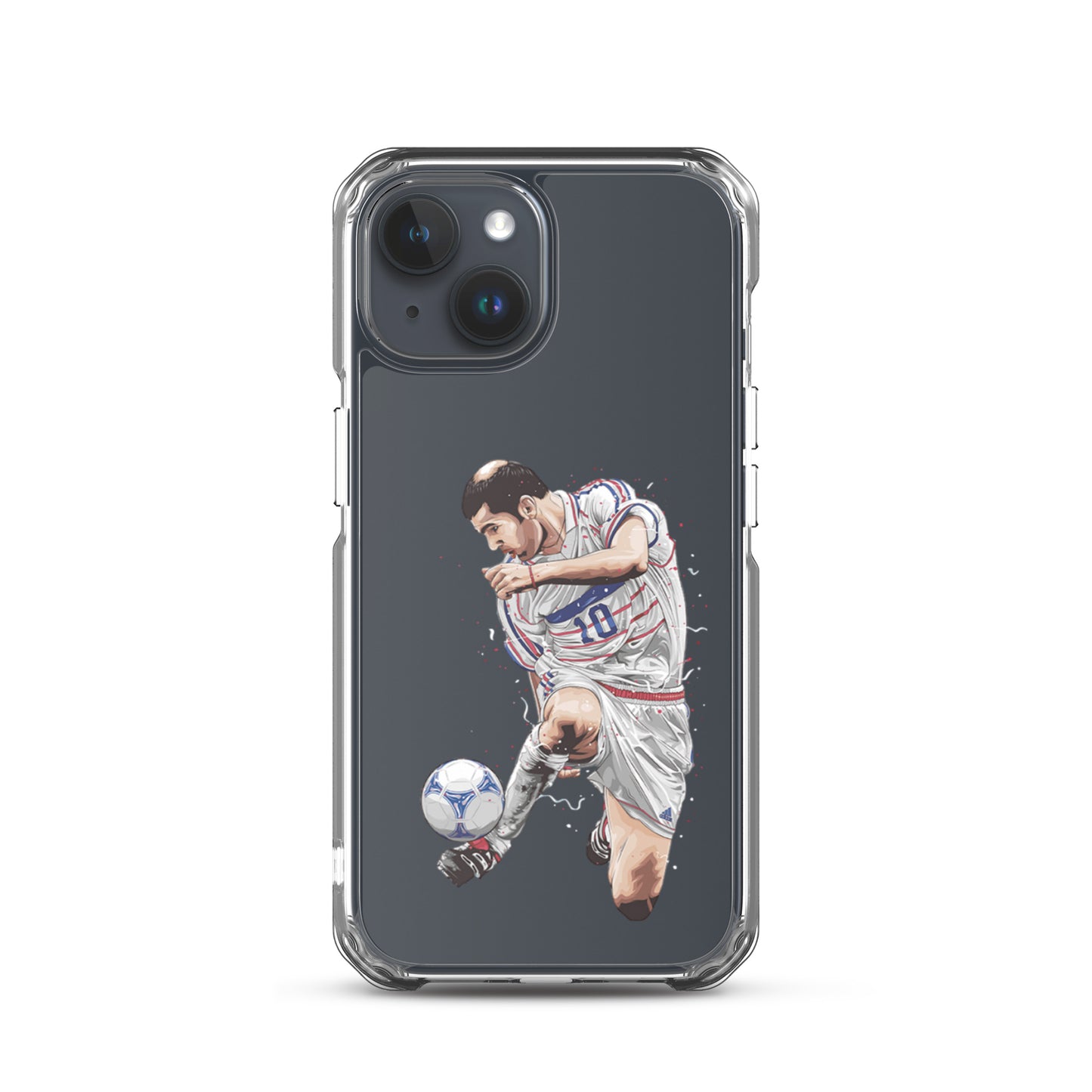 Zizou France Clear Case for iPhone®