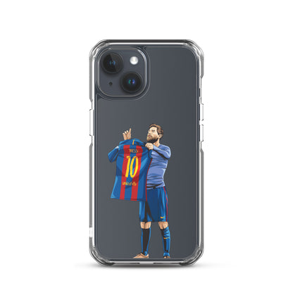 El Clasico Iconic Messi Celebration Clear Case for iPhone®