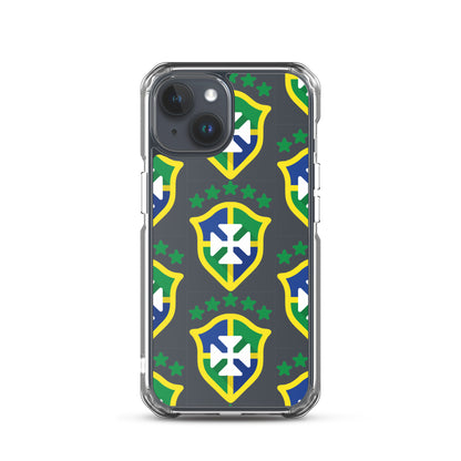 Brazil Crest Clear Case for iPhone®