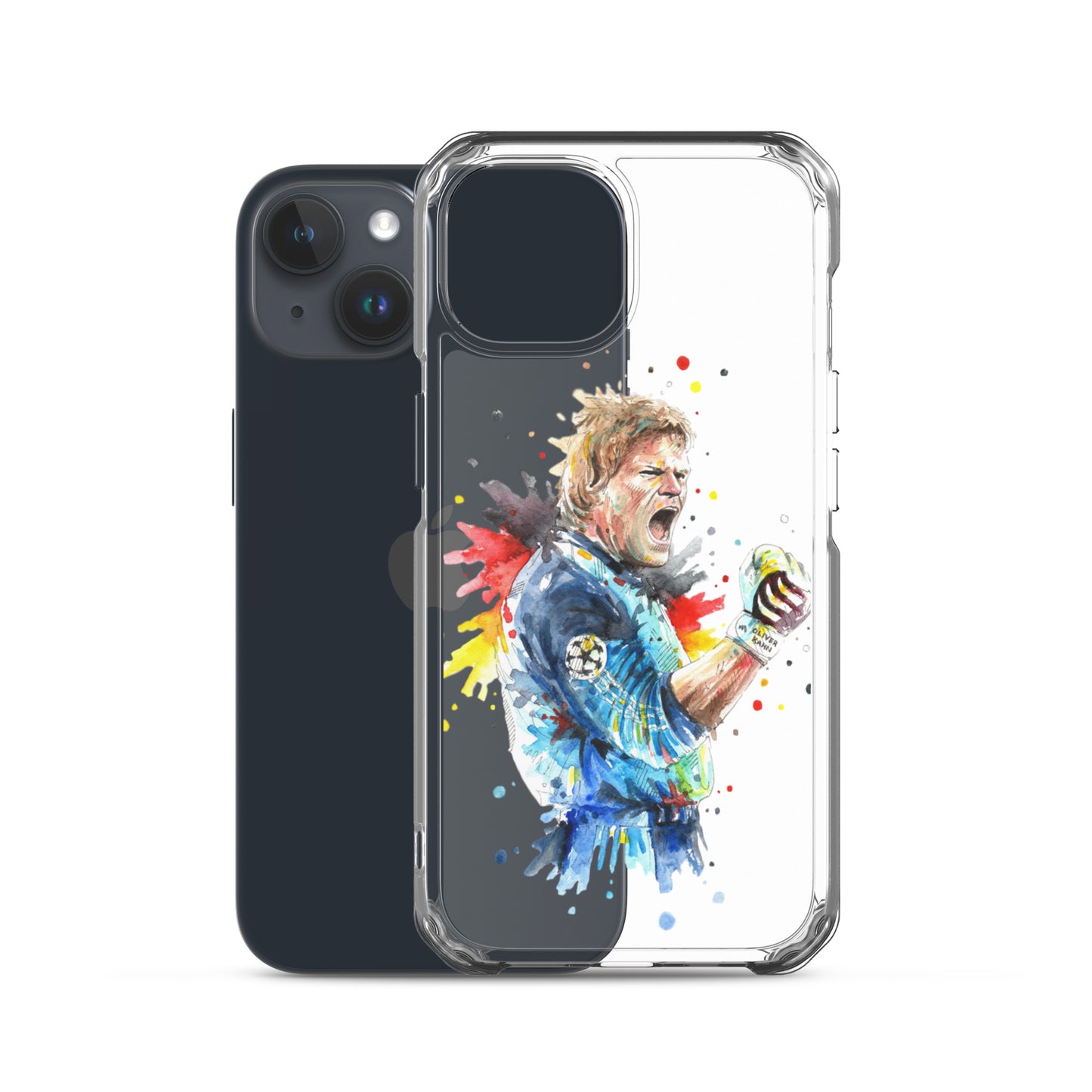 Germany Oliver Kahn Vintage Clear Case for iPhone® - The 90+ Minute