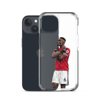 Pogba United #6 Clear Case for iPhone®