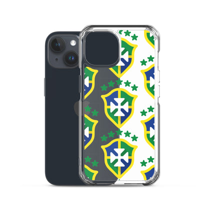 Brazil Crest Clear Case for iPhone®