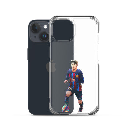 Gavi Barcelona Clear Case for iPhone®