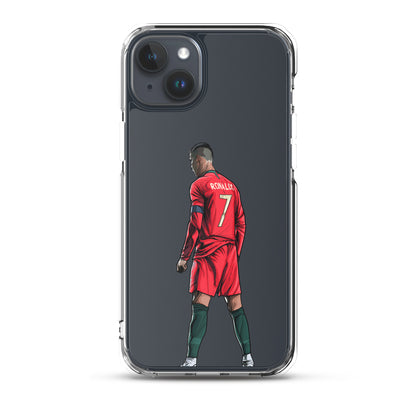 CR7 Free Kick Pose Portugal Clear Case for iPhone® - The 90+ Minute