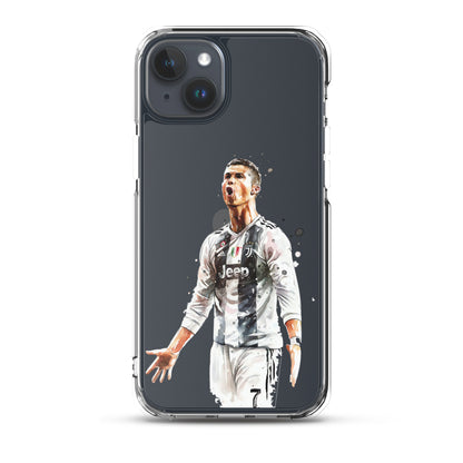 Ronaldo Juventus Era Clear Case for iPhone®