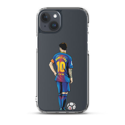 Messi's Last Game with Barcelona Clear Case for iPhone®