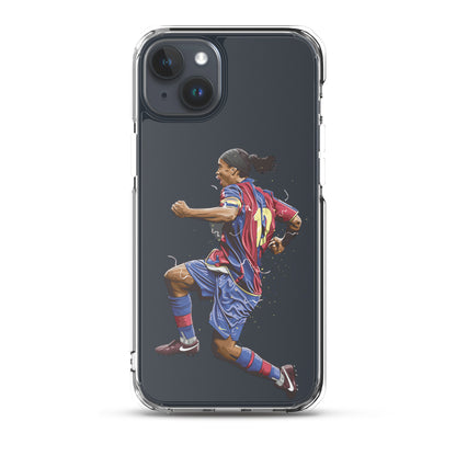 Ronaldinho Barca Clear Case for iPhone®