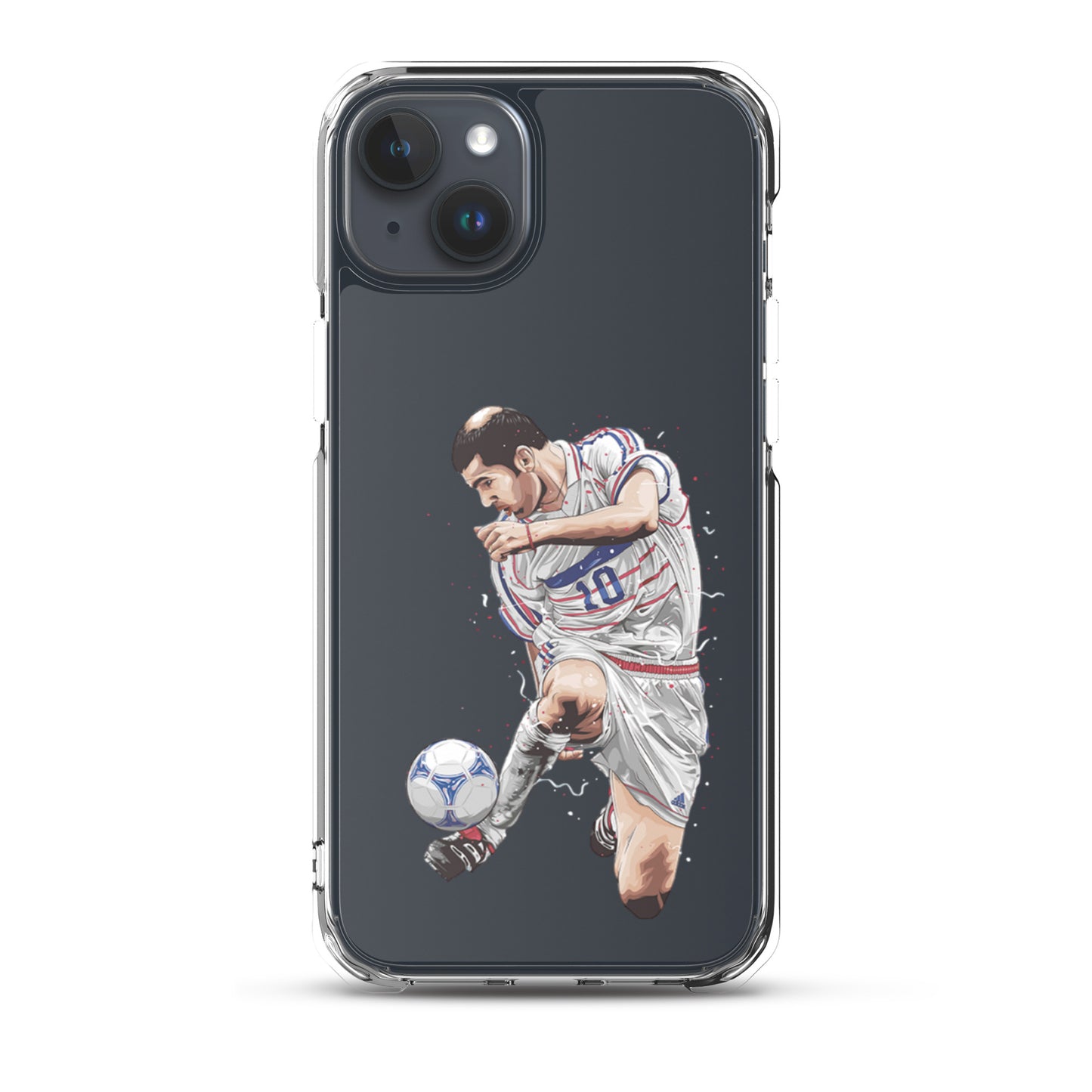 Zizou France Clear Case for iPhone®