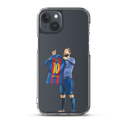 El Clasico Iconic Messi Celebration Clear Case for iPhone®