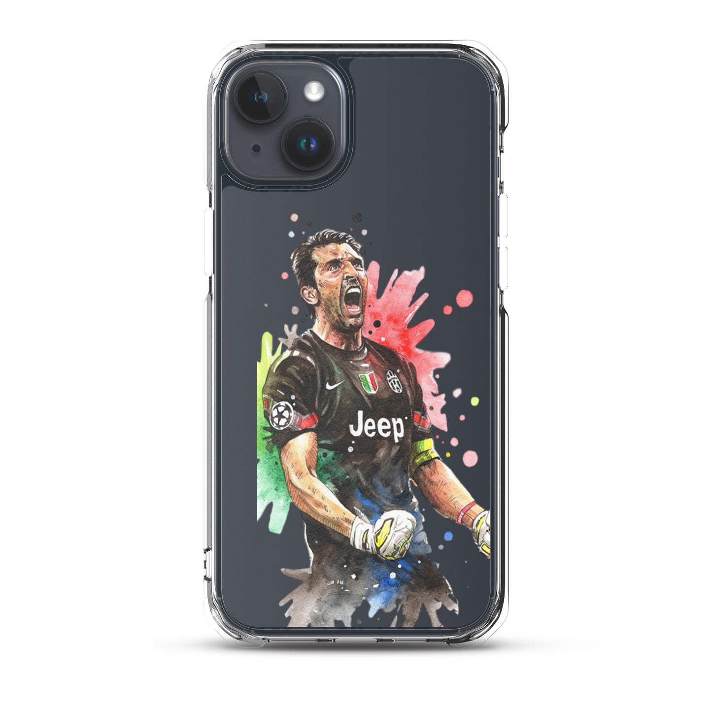 Buffon Juventus Vintage Clear Case for iPhone®