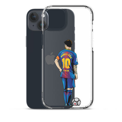 Messi's Last Game with Barcelona Clear Case for iPhone®