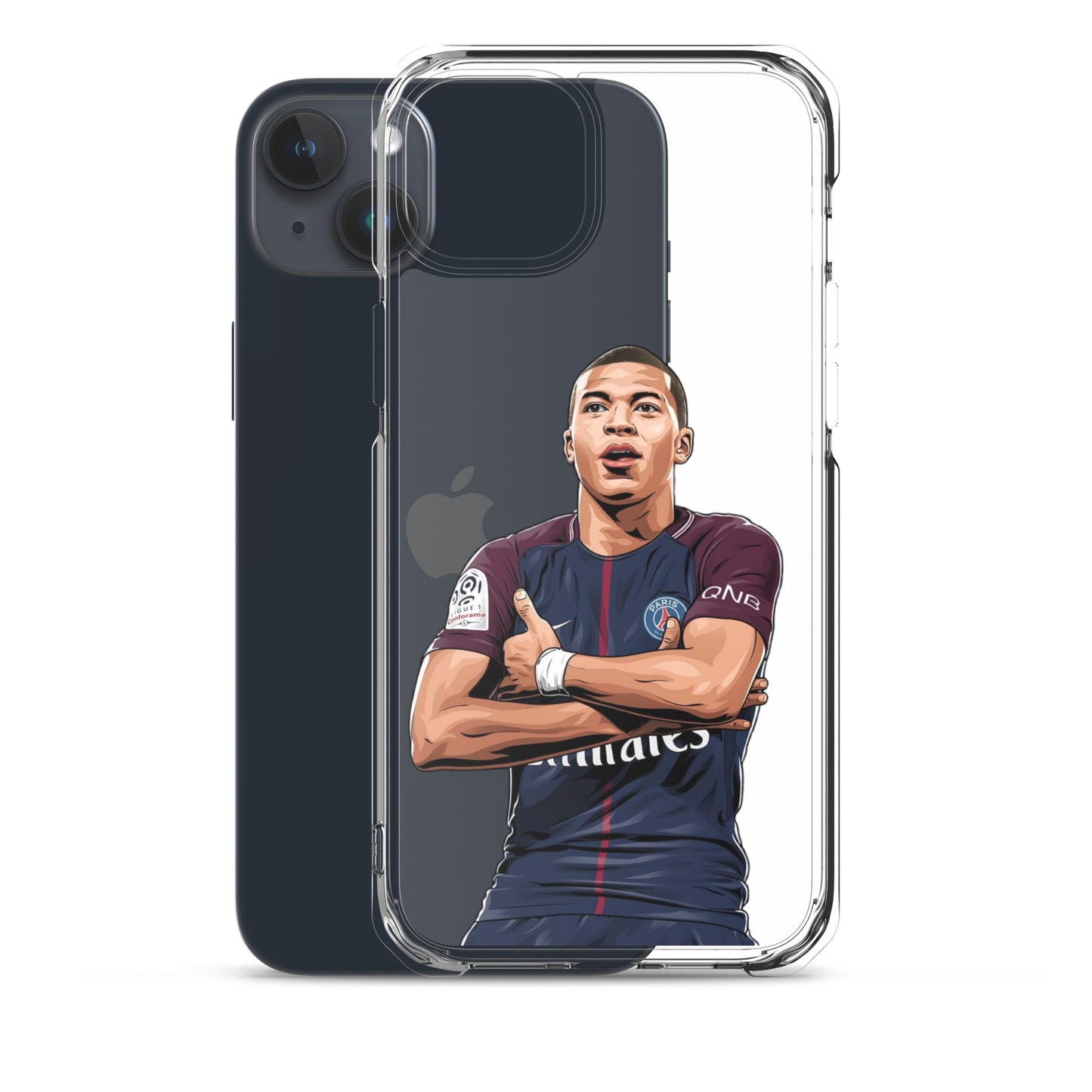 Mbappe Goal Celebration Clear Case for iPhone®