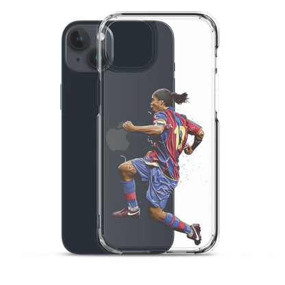 Ronaldinho Barca Clear Case for iPhone®