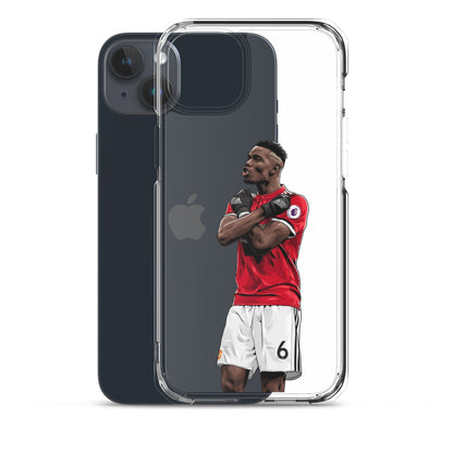 Pogba United #6 Clear Case for iPhone®