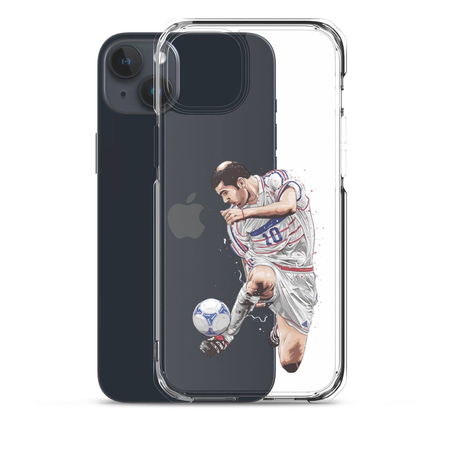 Zizou France Clear Case for iPhone®