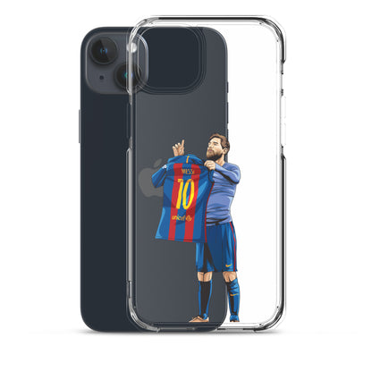 El Clasico Iconic Messi Celebration Clear Case for iPhone®