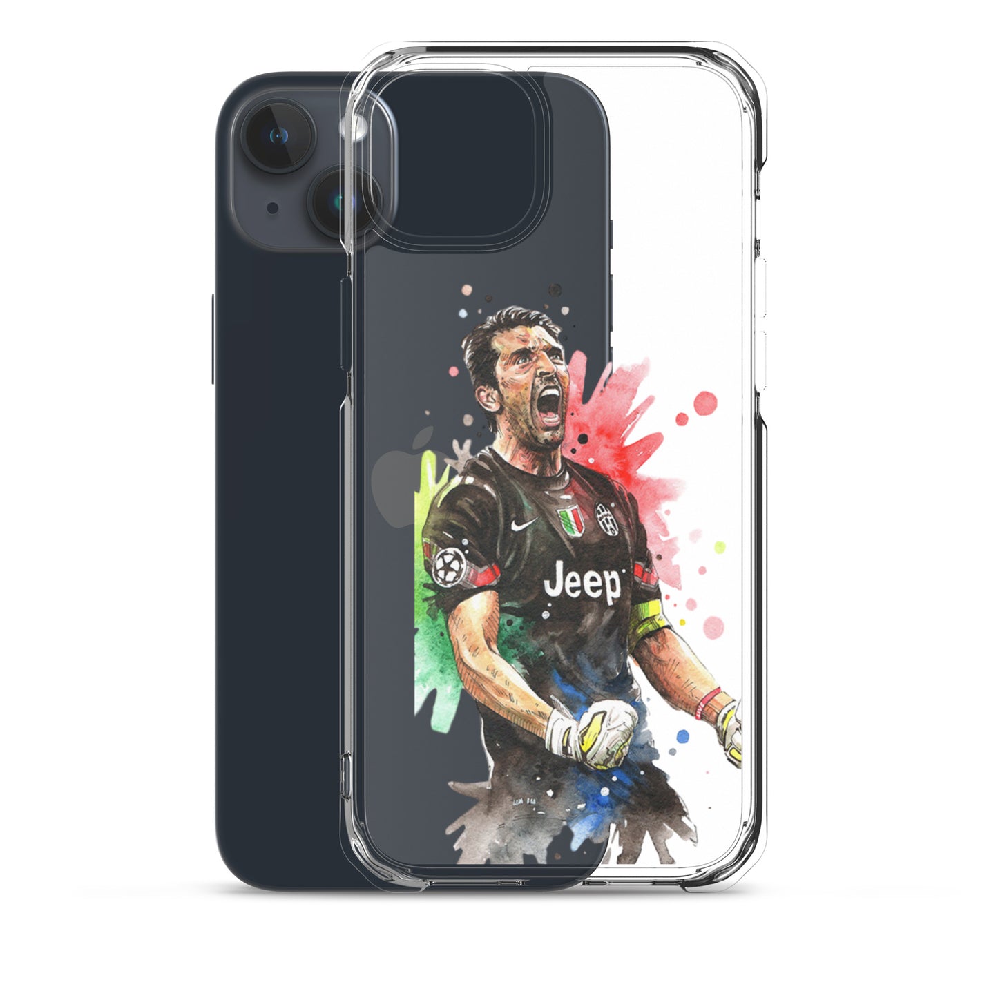 Buffon Juventus Vintage Clear Case for iPhone®