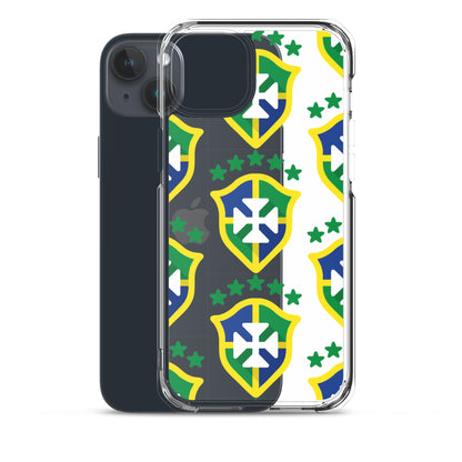 Brazil Crest Clear Case for iPhone®