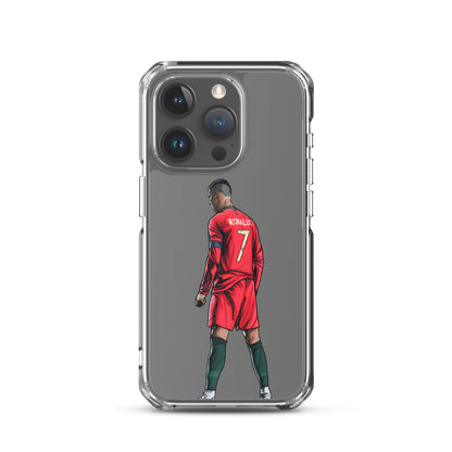 CR7 Free Kick Pose Portugal Clear Case for iPhone® - The 90+ Minute