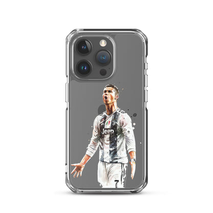Ronaldo Juventus Era Clear Case for iPhone®