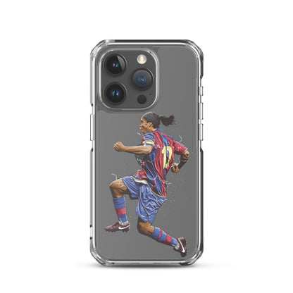 Ronaldinho Barca Clear Case for iPhone®