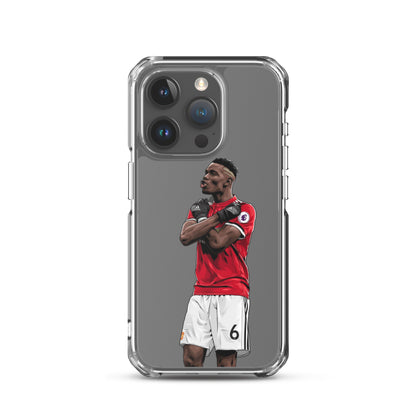 Pogba United #6 Clear Case for iPhone®