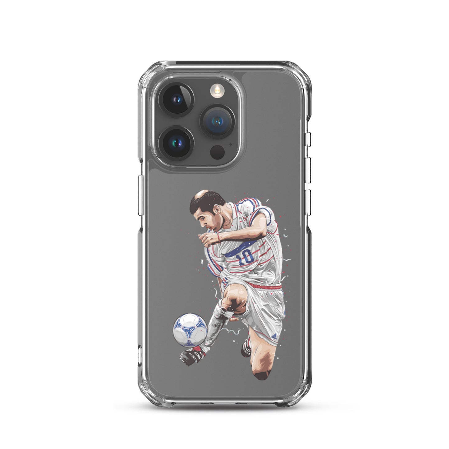 Zizou France Clear Case for iPhone®