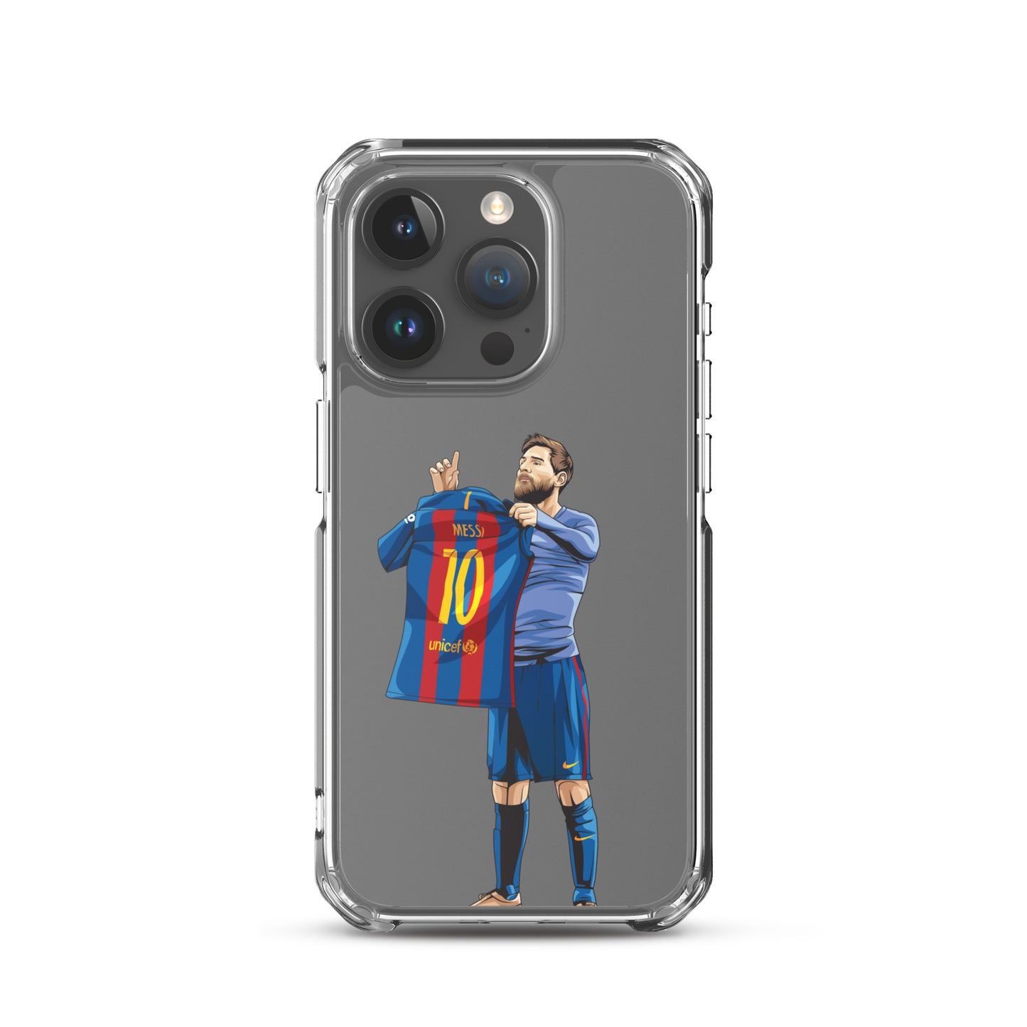 El Clasico Iconic Messi Celebration Clear Case for iPhone®