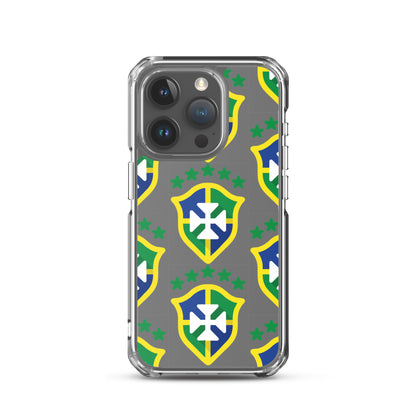 Brazil Crest Clear Case for iPhone®
