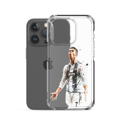 Ronaldo Juventus Era Clear Case for iPhone®