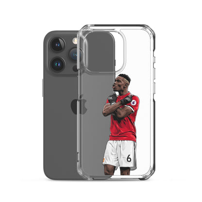 Pogba United #6 Clear Case for iPhone®