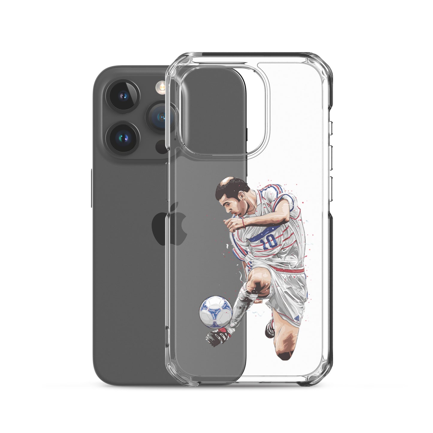 Zizou France Clear Case for iPhone®