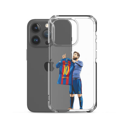 El Clasico Iconic Messi Celebration Clear Case for iPhone®
