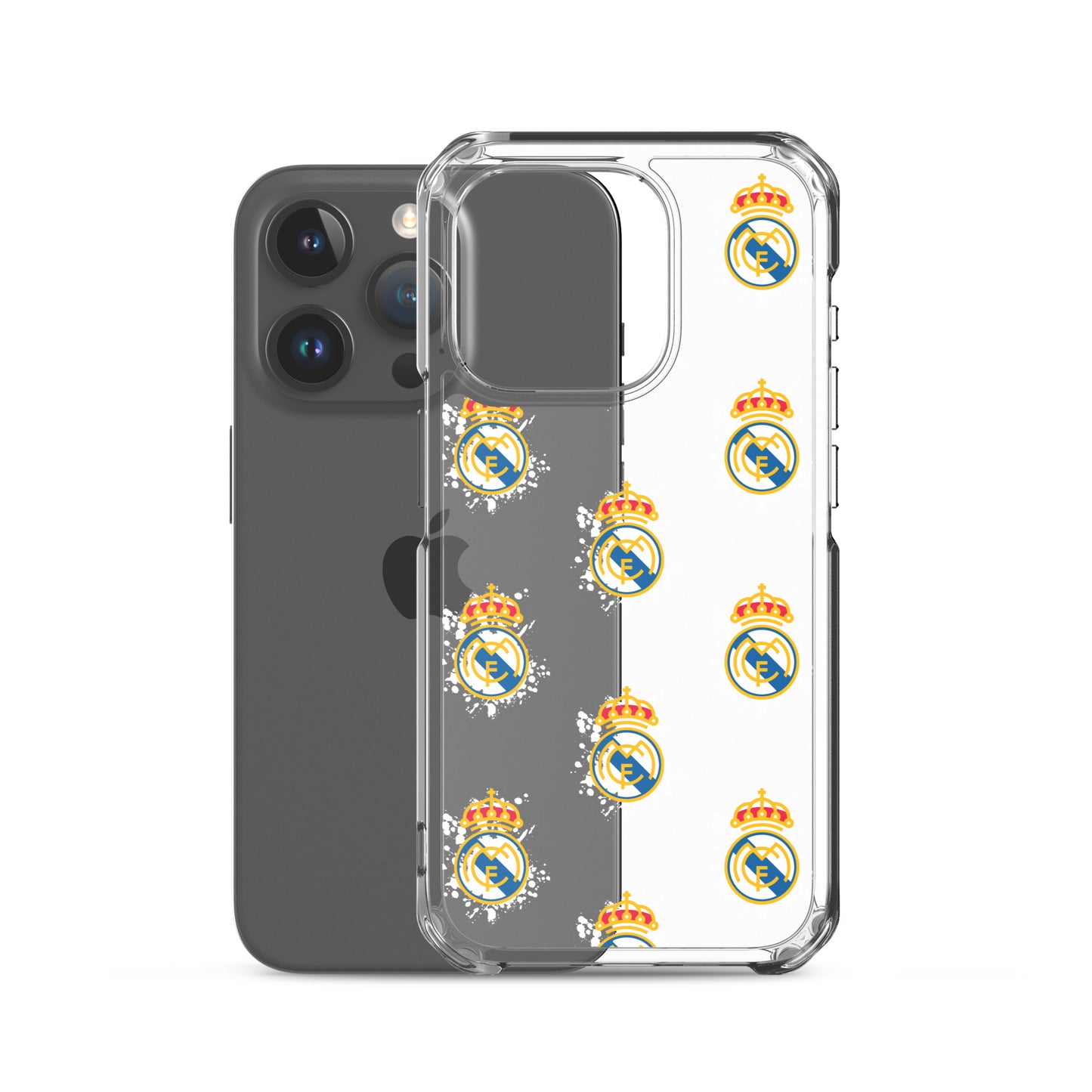 Real Madrid Logo Clear Case for iPhone®