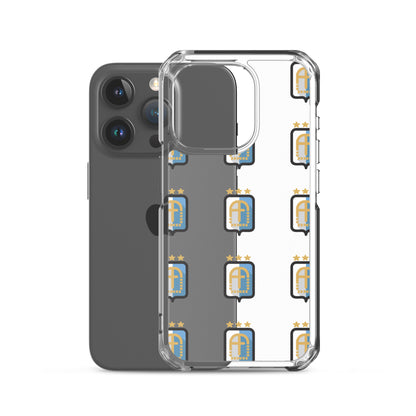 Argentina Vintage Logo 3 Stars Clear Case for iPhone®