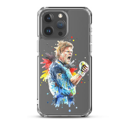 Germany Oliver Kahn Vintage Clear Case for iPhone® - The 90+ Minute