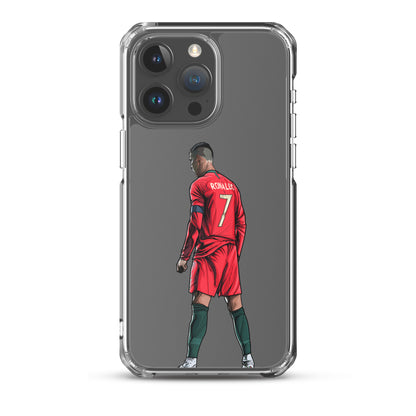 CR7 Free Kick Pose Portugal Clear Case for iPhone® - The 90+ Minute